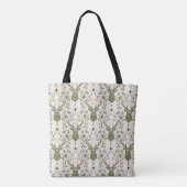 Tribale Boho Herten, Dromend van Herten Tote Bag (Achterkant)