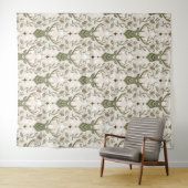 Tribale Boho Herten, Dromend van Herten Wandkleed (In Situ (horizontaal))