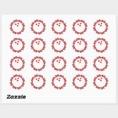 tribale bowling ronde sticker (Vel)