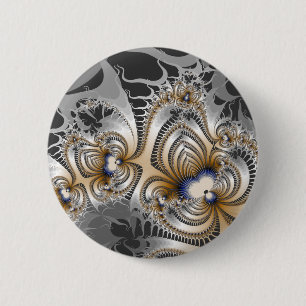 Tribale brand ronde button 5,7 cm