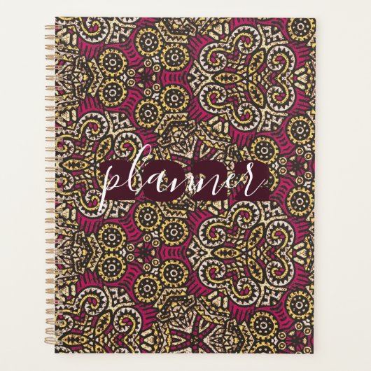 Tribale caleidoscoop - 03 planner (Voorkant)