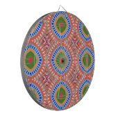 Tribale cirkels dartbord (Voorkant Links)