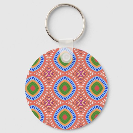Tribale cirkels sleutelhanger (Voorkant)