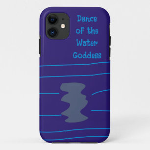 Tribale dansende godin Etnische Kunstmatige Blauwe Case-Mate iPhone Case