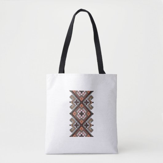 Tribale Diamant Tote Bag (Voorkant)