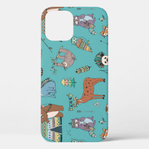 Tribale dieren: bospatroon. Case-Mate iPhone case