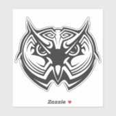 Tribale Dierenvogel Uilen Sticker (Vel)