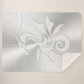 Tribale draak met ingegraveerd effect sherpa deken (Voorkant (horizontaal))