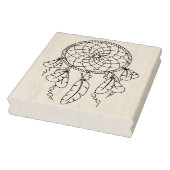 Tribale Dreamcatcher Boho Kleurplaat Rubberstempel (Stempel)