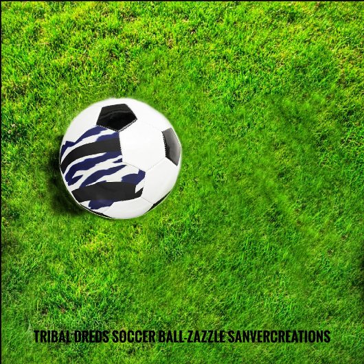 Tribale Dreds Voetbal