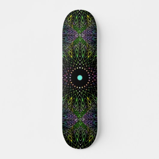 Tribale Driehoek Wallpaper Persoonlijk Skateboard (Voorkant)