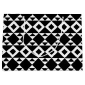 Tribale driehoeken large cadeautasje (Voorkant)