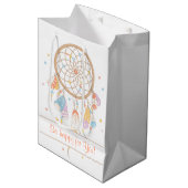 Tribale dromenvanger Boho Zwanger Medium Cadeauzakje (Voorkant Gekanteld)
