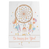 Tribale dromenvanger Boho Zwanger Medium Cadeauzakje (Achterkant)