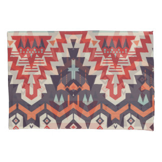 Tribale elegantie: geometrische etnische print kussensloop