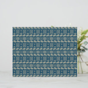 Tribale elfant & boomstamboek