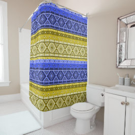Tribale ethno boho ornamentale traditionele sierbl douchegordijn