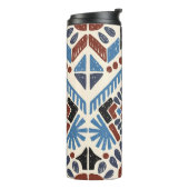 Tribale etnisch.  handtekening thermosbeker (Gedraaid links)