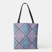 Tribale etnisch.  naadloos illustratiepatroon tote bag (Achterkant)