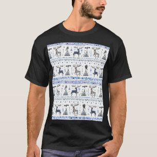 Tribale etnische dieren, droomvanger, naadloos. t-shirt
