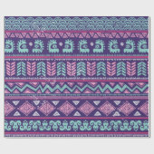 Tribale etnische naadloos cadeaupapier (Vlak)