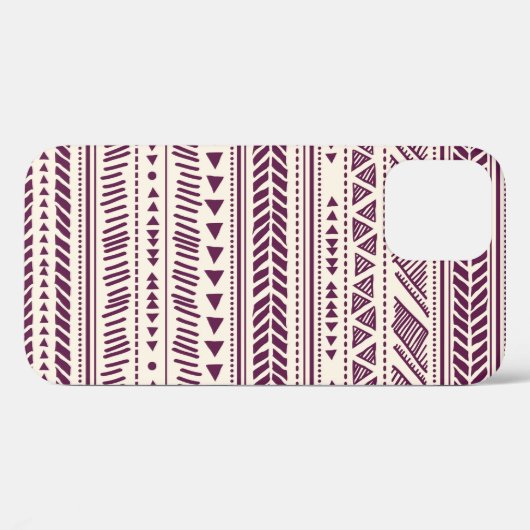 Tribale etnische naadloos Case-Mate iPhone case (Achterkant (horizontaal))