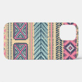 Tribale etnische naadloos Case-Mate iPhone case (Achterkant (horizontaal))