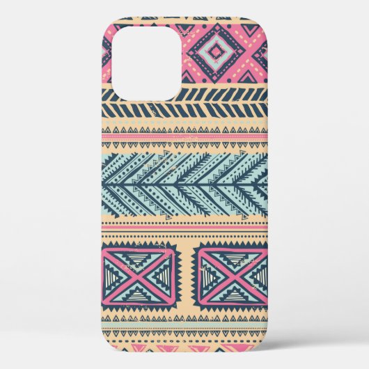 Tribale etnische naadloos Case-Mate iPhone case (Achterkant)