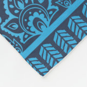Tribale etnische naadloos fleece deken (Hoek)