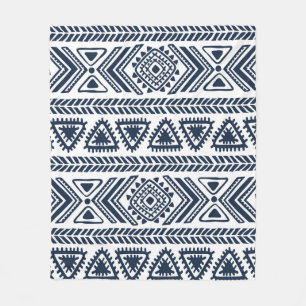 Tribale etnische naadloos fleece deken