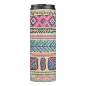 Tribale  etnische naadloos thermosbeker (Achterkant)