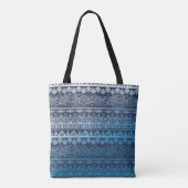 Tribale etnische naadloos tote bag (Achterkant)