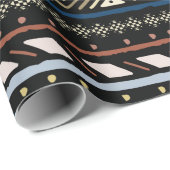 Tribale etnische naadloze patronen cadeaupapier (Rol Hoek)