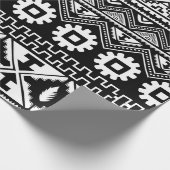 Tribale etnische naadloze patronen cadeaupapier (Hoek)