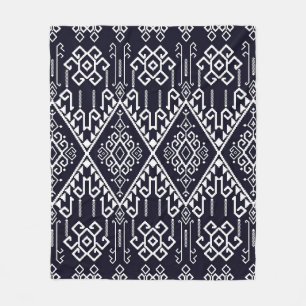 Tribale etnische naadloze patronen fleece deken