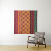 Tribale etnische naadloze patronen wandkleed (In Situ (horizontaal))