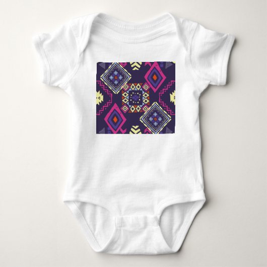 Tribale etnische, primitieve geometrische achtergr romper (Voorkant)