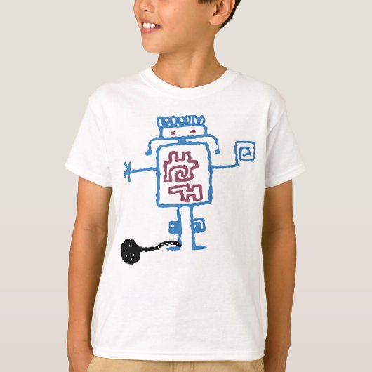 Tribale figuur t-shirt (Voorkant)