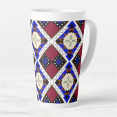 Tribale, Geluk, Native American Zia Latte Mok (Rechterhoek)