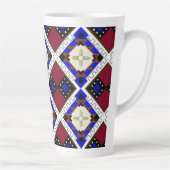 Tribale, Geluk, Native American Zia Latte Mok (Rechts)