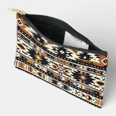 tribale geometrische aardetoon etui (Open)