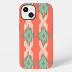 Tribale geometrische diamant strepen Azteken patro iPhone 13 Hoesje