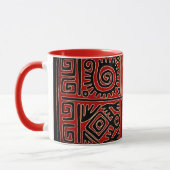 Tribale geometrische mok (Links)