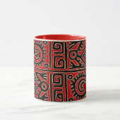 Tribale geometrische mok (Midden)