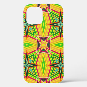 Tribale geometrische vintage patroon. Naadloos etn iPhone 12 Hoesje