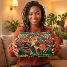 Tribale Geometrische Zonneuitbarsting Afro-Amerika