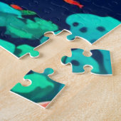 tribale getijdenschildpad legpuzzel (Zijkant)