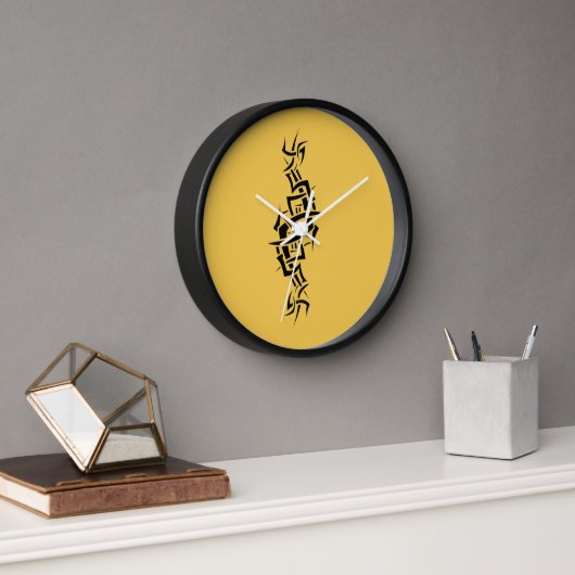 Tribale Glow Wandklok (Kantoor)
