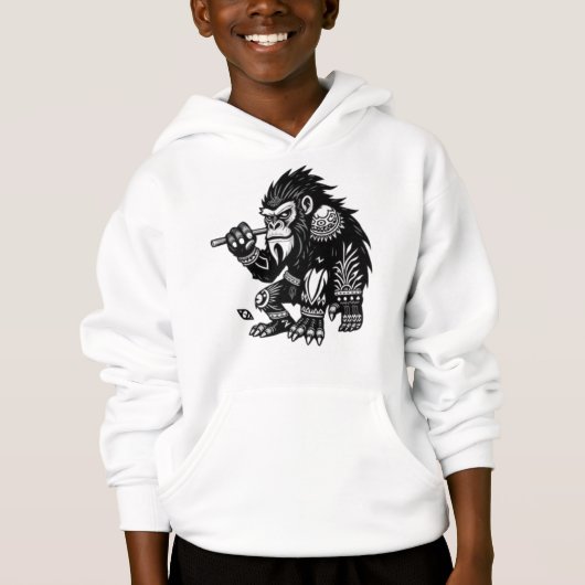 Tribale gorilla's (Voorkant)