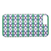 Tribale Groen, blauw, rood etnisch folderpatroon Case-Mate iPhone Case (Achterkant (Horizontaal))